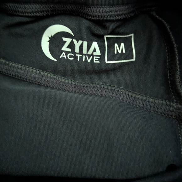 Zyia Active Unwind Joggers Black - Elastic Waist - Lounge Athleisure Yoga - M - Picture 8 of 9